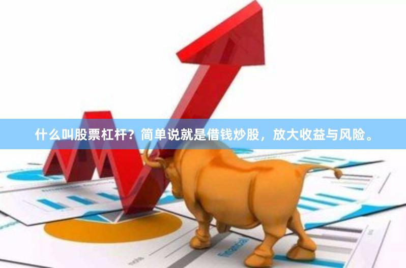 什么叫股票杠杆？简单说就是借钱炒股，放大收益与风险。